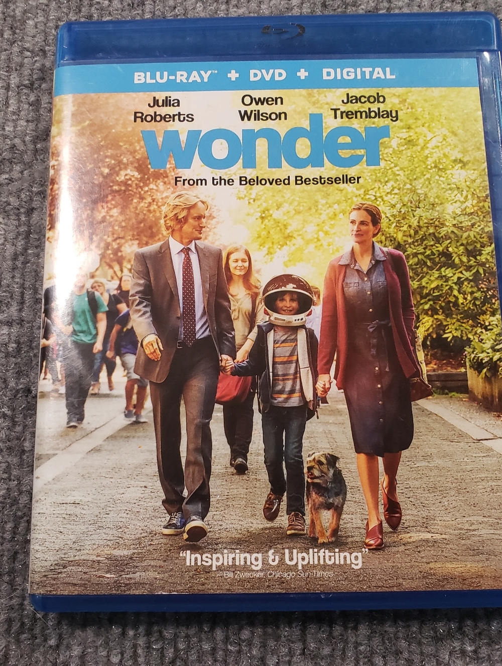 Wonder (Blu-ray, DVD 2017) Blu-ray+DVD